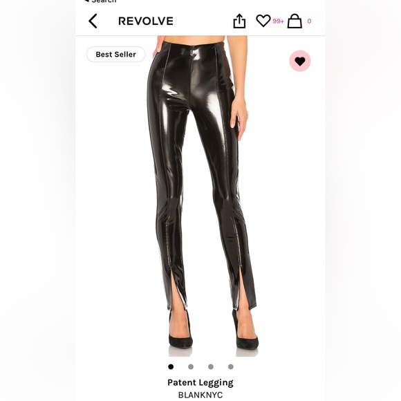 Blank NYC Pants - Blank NYC patent leather pants